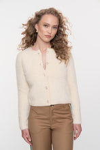 Afbeelding in Gallery-weergave laden, GEISHA CARDIGAN HAIRY off white
