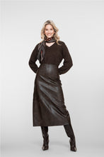 Load image into Gallery viewer, GEISHA SKIRT PU brown
