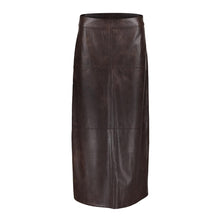 Load image into Gallery viewer, GEISHA SKIRT PU brown
