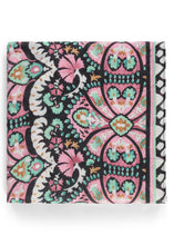 Afbeelding in Gallery-weergave laden, TRAMONTANA SCARF FOLK TALES BLACK print whites
