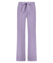 Load image into Gallery viewer, TRAMONTANA TROUSERS FANCY STRUTURE light purple
