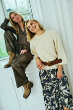 Load image into Gallery viewer, FREEQUENT NIRA SATEEN SHIRT morel
