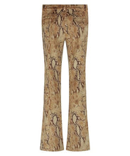 Load image into Gallery viewer, TRAMONTANA TROUSERS BEIGE SNAKE print beiges
