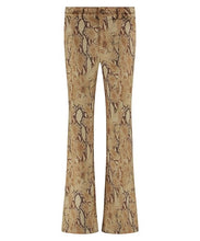 Load image into Gallery viewer, TRAMONTANA TROUSERS BEIGE SNAKE print beiges
