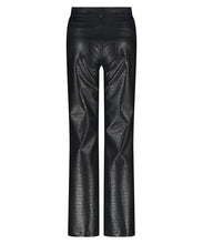 Load image into Gallery viewer, TRAMONTANA TROUSERS CROCO black
