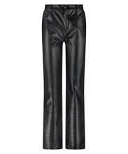 Load image into Gallery viewer, TRAMONTANA TROUSERS CROCO black
