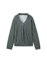 Afbeelding in Gallery-weergave laden, TOM TAILOR T-SHIRT BLOUSE ALLOVERPRINT contemporary navy check
