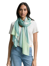 Afbeelding in Gallery-weergave laden, TOM TAILOR PRINTED SCARF green abstract
