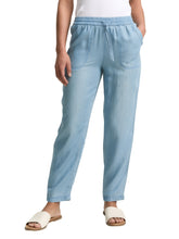 Afbeelding in Gallery-weergave laden, TOM TAILOR LOOSE FIT DENIM LOOK PANTS clean mid stone blue⁹
