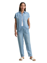 Afbeelding in Gallery-weergave laden, TOM TAILOR LOOSE FIT DENIM LOOK PANTS clean mid stone blue⁹
