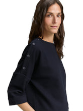 Load image into Gallery viewer, TOM TAILOR SWEATSHIRT WITH BUTTONS lunar eclipse
