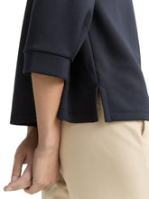 Load image into Gallery viewer, TOM TAILOR SHIRT SCUBA STAND UP COLLAR lunar eclipse
