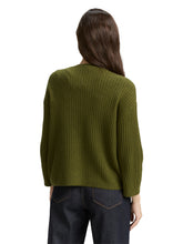 Afbeelding in Gallery-weergave laden, TOM TAILOR KNIT COSY RIB CARDIGAN deep ivy melange
