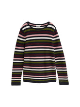 Load image into Gallery viewer, TOM TAILOR SWEATER NEW OTTOMAN colourful ottoman knit
