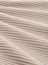 Load image into Gallery viewer, TOM TAILOR KNIT PULLOVER WITH BUBBLE STRUCTURE soft taupe bubble knit stripe
