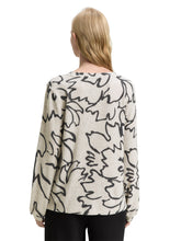 Afbeelding in Gallery-weergave laden, TOM TAILOR SHIRT COSY CREW NECK flower print on melange
