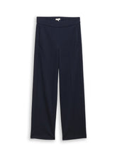 Afbeelding in Gallery-weergave laden, TOM TAILOR EASY STRAIGHT LEG PANTS sky captain blue
