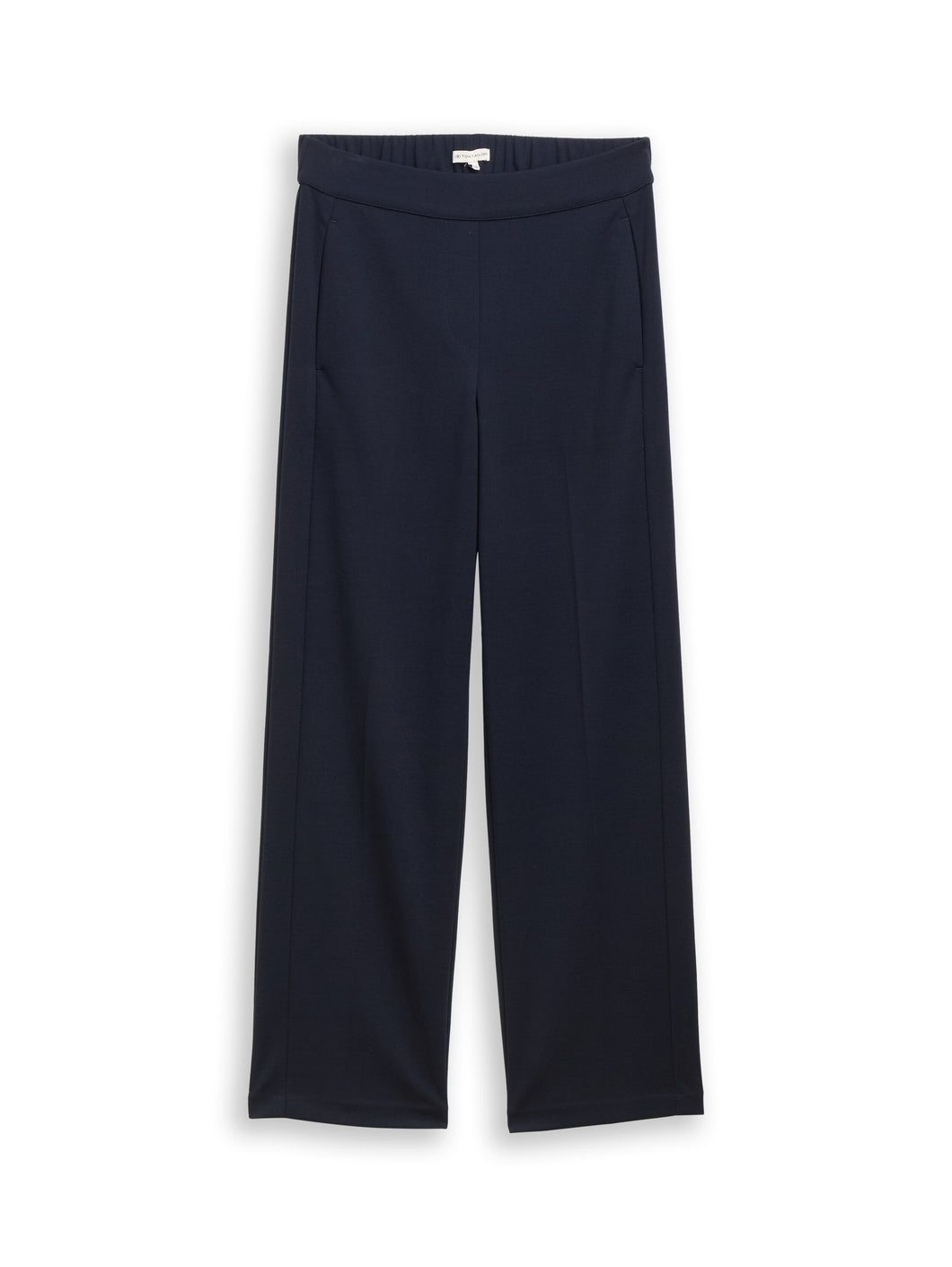 TOM TAILOR EASY STRAIGHT LEG PANTS sky captain blue
