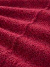Afbeelding in Gallery-weergave laden, TOMTAILOR KNIT HAIRY V-NECK PULLOVER rumba red melange

