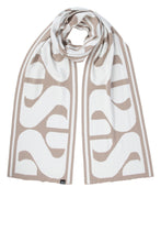 Afbeelding in Gallery-weergave laden, ZOSO SJAAL MADDY greige/off white
