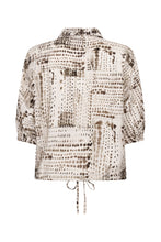 Afbeelding in Gallery-weergave laden, ZOSO BLOUSE BARBARA ivory-espresso
