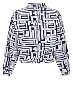 Afbeelding in Gallery-weergave laden, ZOSO TRAVEL BLOUSE FRESCA off white/navy
