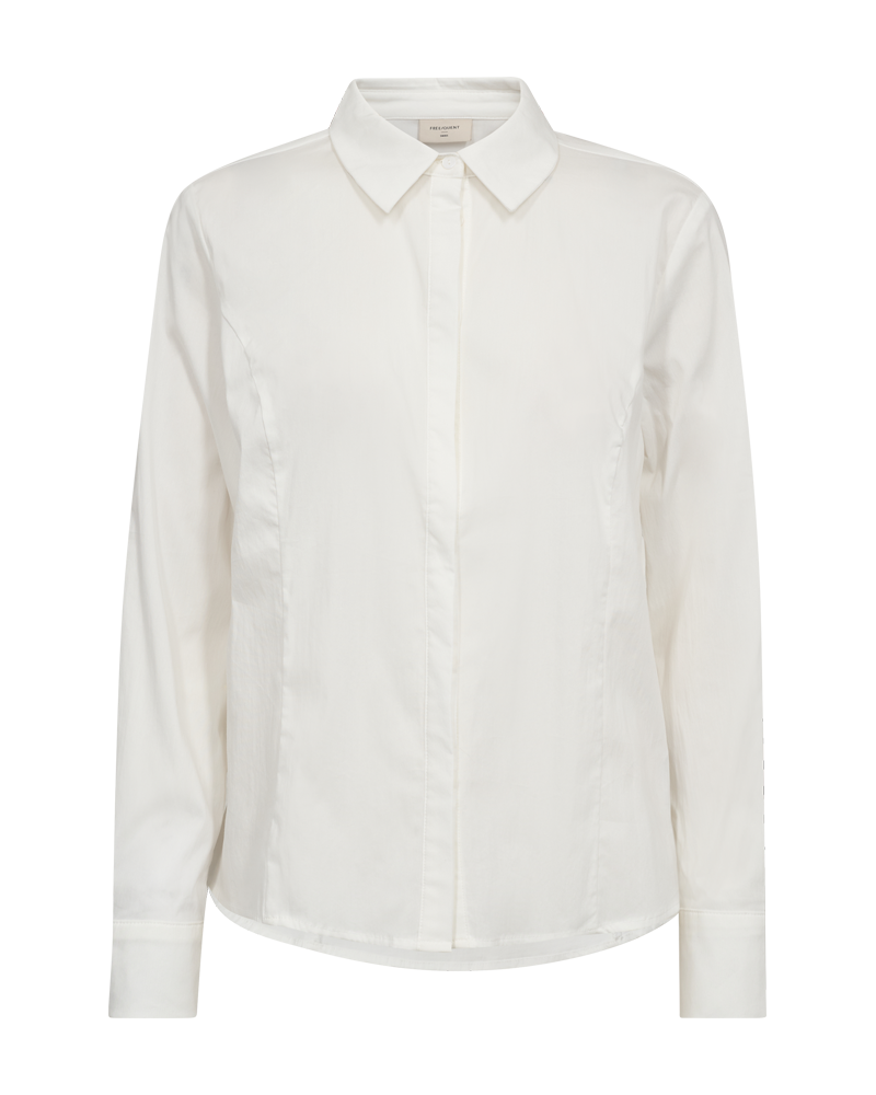 FREEQUENT BLOUSE ORIANA CUTLINES AT FRONT off white