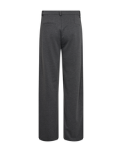 Afbeelding in Gallery-weergave laden, FREEQUENT PANTALON NANNI WIDE LEG STRUCTURE dark grey melange
