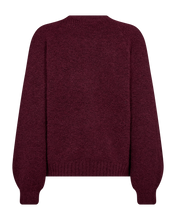 Afbeelding in Gallery-weergave laden, FREEQUENT VEST LOUISA HEART BUTTON port royal melange
