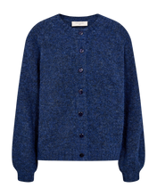 Afbeelding in Gallery-weergave laden, FREEQUENT VEST LOUISA HEART BUTTON vintage indigo melangeionen
