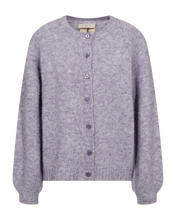 Afbeelding in Gallery-weergave laden, FREEQUENT VEST LOUISA HEART BUTTONS iris melange
