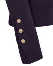Afbeelding in Gallery-weergave laden, FREEQUENT PULL KATIE GOLD BUTTON nightshade
