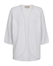 Afbeelding in Gallery-weergave laden, FREEQUENT VEST COTLA FISHERMANS STITCH brilliant white
