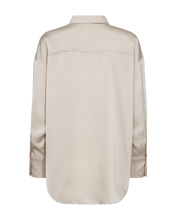 Load image into Gallery viewer, FREEQUENT NIRA SATEEN SHIRT moonbeam
