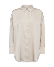 Load image into Gallery viewer, FREEQUENT NIRA SATEEN SHIRT moonbeam
