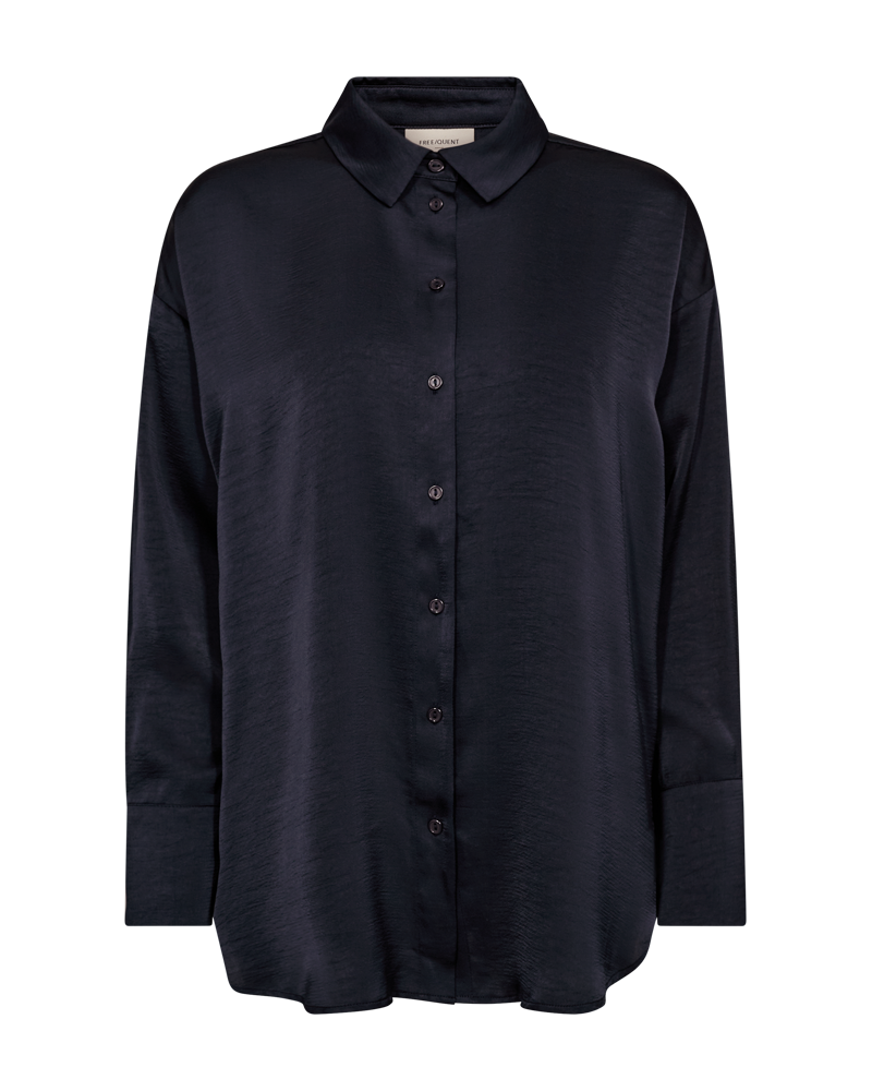 FREEQUENT NIRA SATEEN SHIRT salute