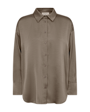 Load image into Gallery viewer, FREEQUENT NIRA SATEEN SHIRT morel
