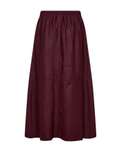 Load image into Gallery viewer, FREEQUENT SKIRT HARLEY FAUX LEATHER port royale
