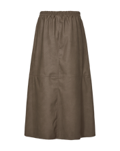 Load image into Gallery viewer, FREEQUENT ROK HARLEY FAUX LEATHER SKIRT morel
