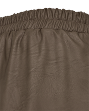 Load image into Gallery viewer, FREEQUENT ROK HARLEY FAUX LEATHER SKIRT morel
