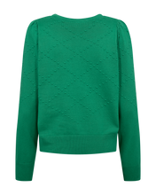 Afbeelding in Gallery-weergave laden, FREEQUENT PULLOVER DODO V-DOT PATTERN bright green
