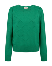 Afbeelding in Gallery-weergave laden, FREEQUENT PULLOVER DODO V-DOT PATTERN bright green
