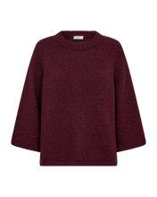 Afbeelding in Gallery-weergave laden, FREEQUENT PULL LULU KNIT LOOSE TENTION port royal melange
