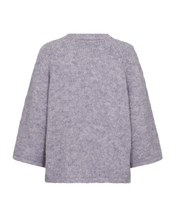 Afbeelding in Gallery-weergave laden, FREEQUENT PULLOVER LULU HAIRY KNIT iris melange
