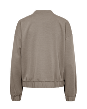 Afbeelding in Gallery-weergave laden, FREEQUENT NAYA JERSEY BOMBER JACKET desert taupe melange
