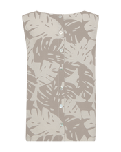 Afbeelding in Gallery-weergave laden, FREEQUENT TOP LAVISCO ALL OVER PRINT moonbeam w. simply taupe
