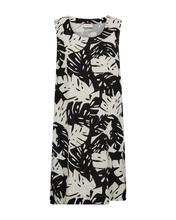 Load image into Gallery viewer, FREEQUENT DRESS LAVISCO ALL OVER PRINT moonbeam w. black
