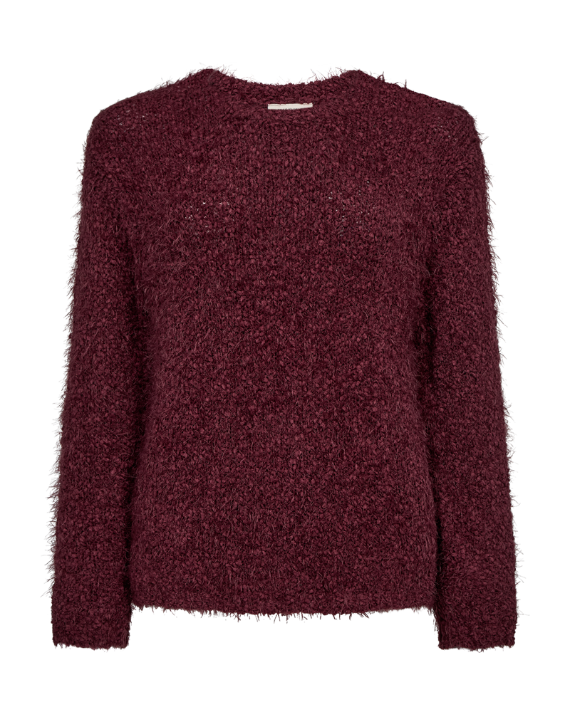 FREEQUENT PULLOVER POPSY FLUFFY EFFECT YARN port royale