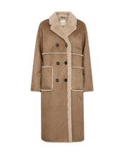 Afbeelding in Gallery-weergave laden, FREEQUENT JACKET LAMSE FAUX FUR thrush
