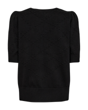 Afbeelding in Gallery-weergave laden, FREEQUENT PULLOVER DODO SHORT SLEEVE V-DOT PATTERN black
